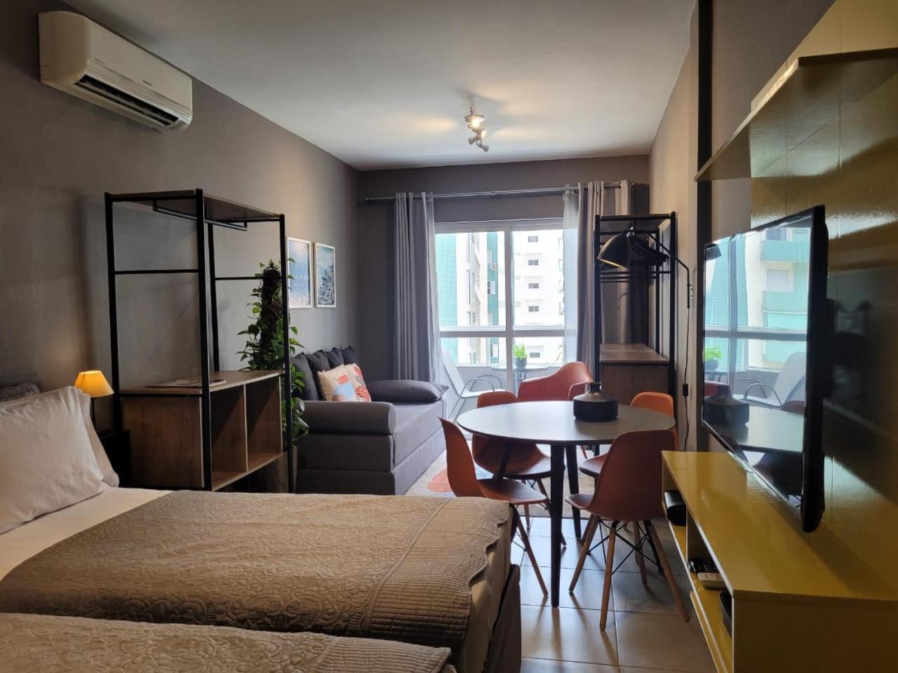 Varanda Mar - Estudio Em Santos Na Quadra Da Praia Екстер'єр фото