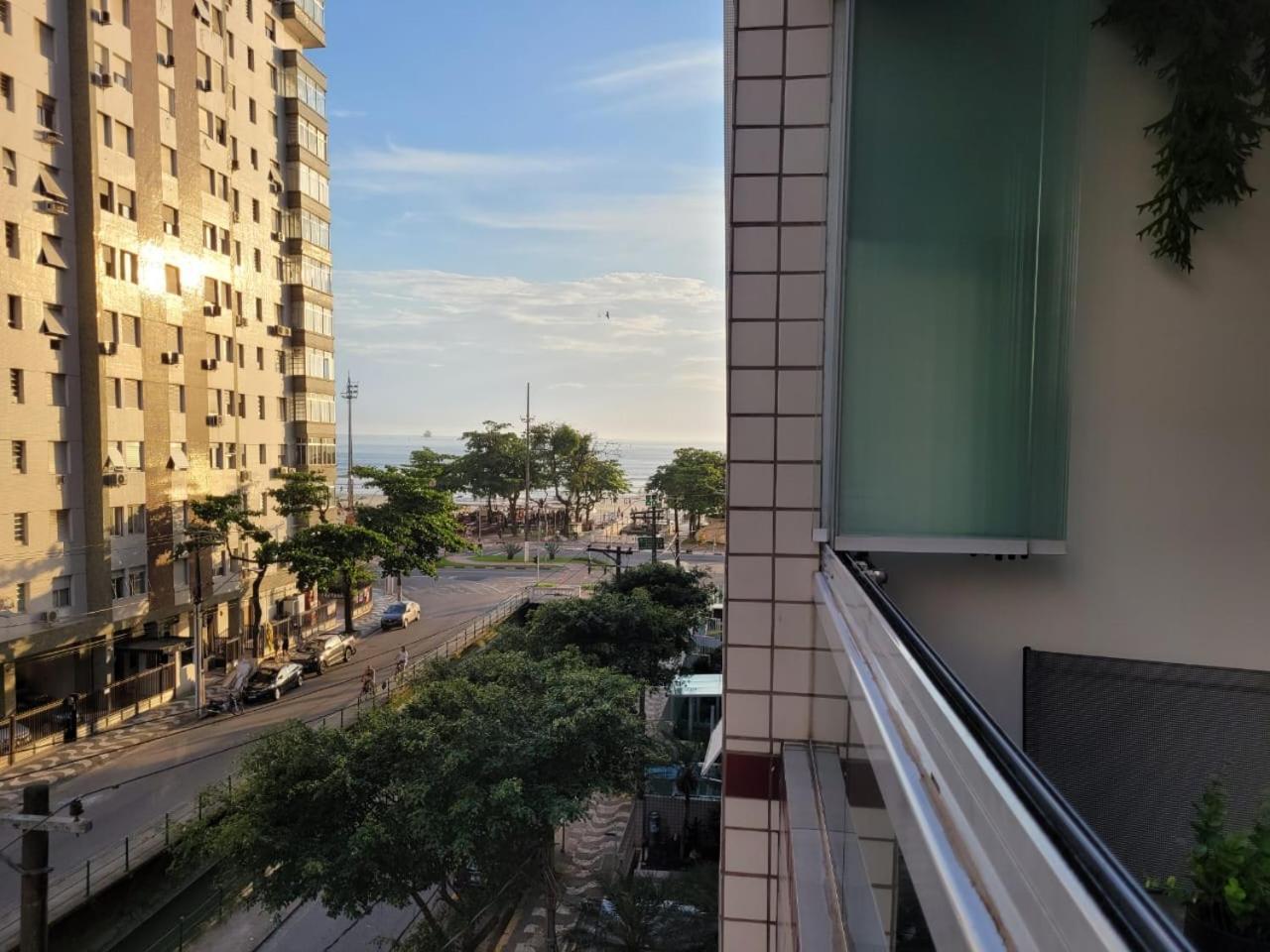 Varanda Mar - Estudio Em Santos Na Quadra Da Praia Екстер'єр фото
